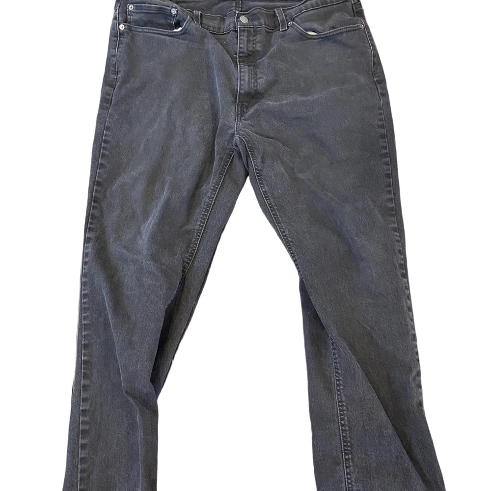 Levi's Men's Charcoal Straight Jeans